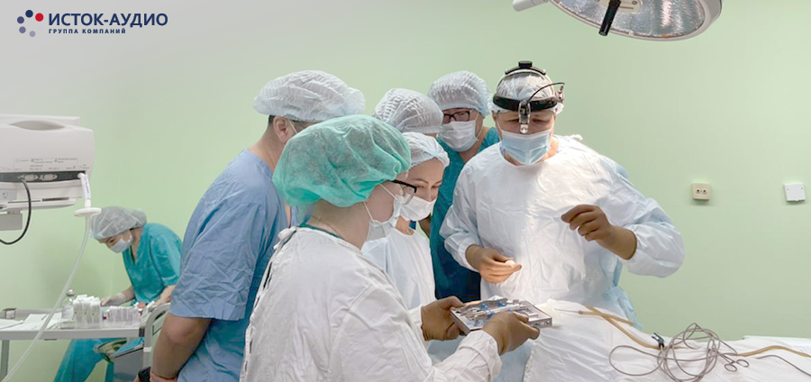 В Якутии провели первую операцию по установке импланта слухового аппарата костной проводимости