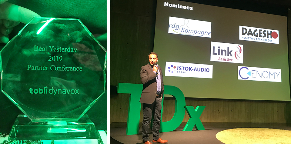 Tobii Dynavox вручил «Исток-Аудио» награду по итогам 2018 года