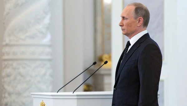 Владимир Путин с посланием Федеральному собранию 2015