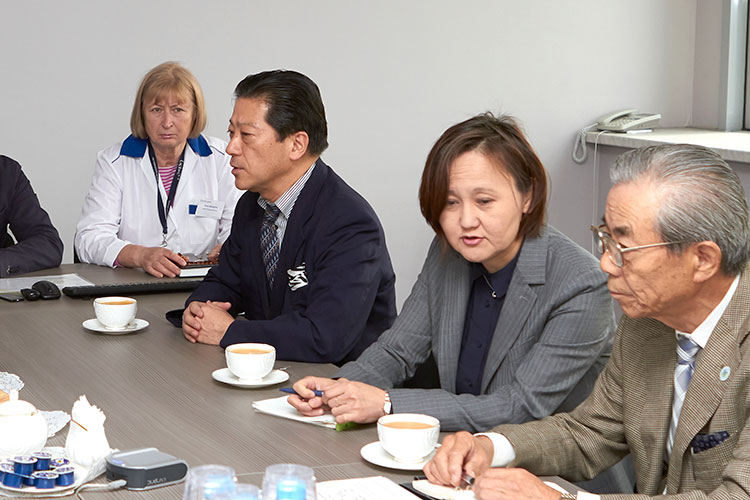 Визит японской делегации на ГК «Исток-Аудио» в июне 2017 года